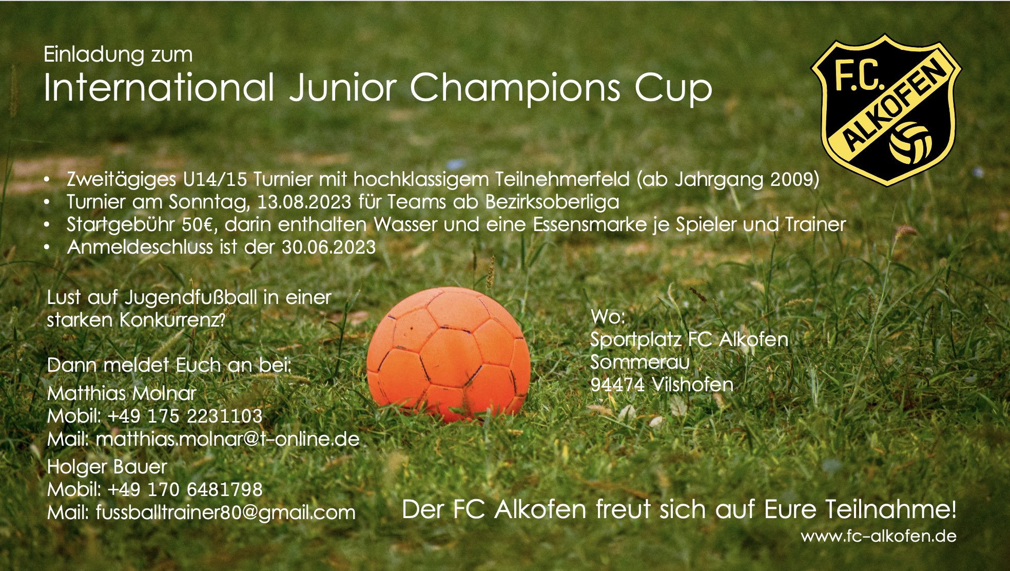 Flyer Junior Champions Cup 2023